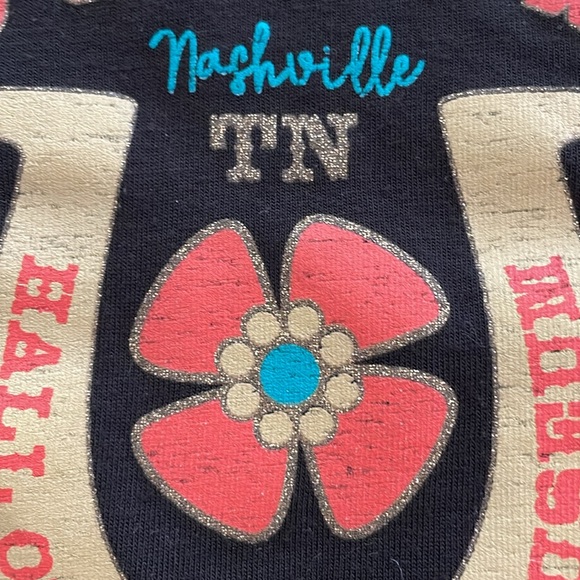 Country Music Hall of Fame Nashville Women’s Black T-shirt Finished Hem XL - Picture 3 of 5